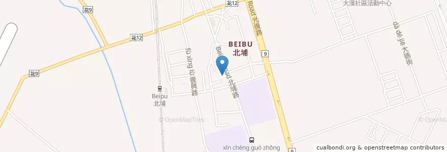 Mapa de ubicacion de 黃藥局 en Taiwan, 臺灣省, Hualien, 新城鄉.