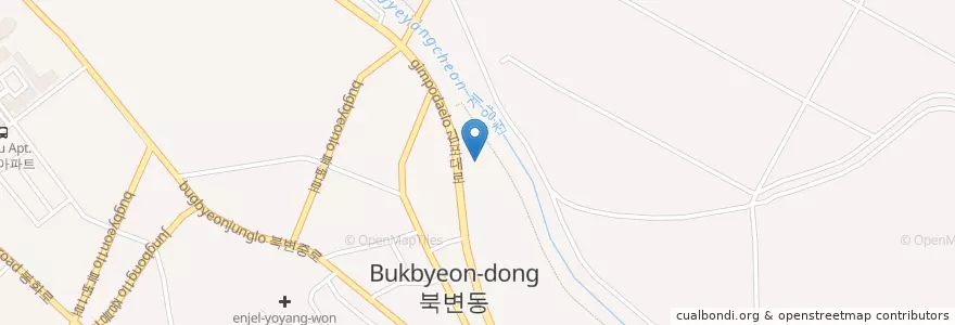 Mapa de ubicacion de 김포셀프주유소 en Corée Du Sud, Gyeonggi, 김포시.