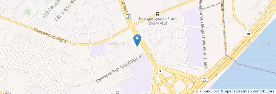 Mapa de ubicacion de 장호셀프주유소 en Республика Корея, Сеул.