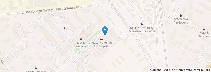 Mapa de ubicacion de Автосалон Северный en Rusia, Северо-Западный Федеральный Округ, Óblast De Vólogda, Вологодский Район, Городской Округ Вологда.