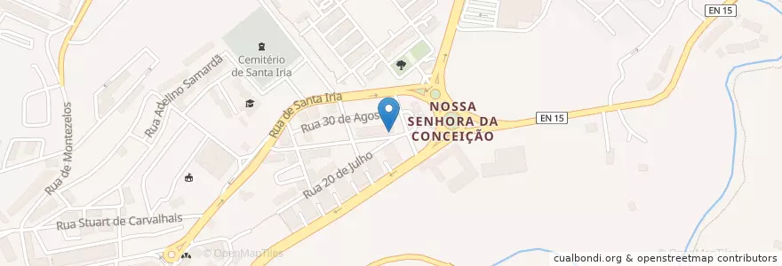 Mapa de ubicacion de Europcar en Portugal, Norte, Vila Real, Douro, Vila Real, Vila Real.