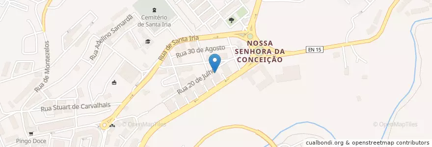 Mapa de ubicacion de Café Alvão Dourado en Portekiz, Norte, Vila Real, Douro, Vila Real, Vila Real.