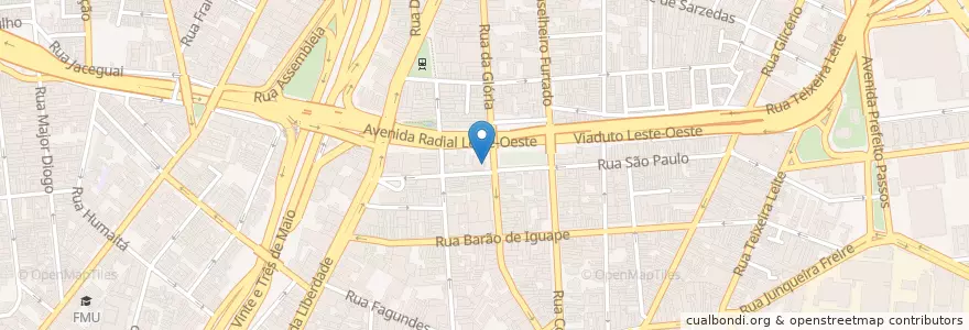 Mapa de ubicacion de 1ª Delegacia de Polícia en Brasilien, Südosten, São Paulo, Região Geográfica Intermediária De São Paulo, Região Metropolitana De São Paulo, Região Imediata De São Paulo, São Paulo.