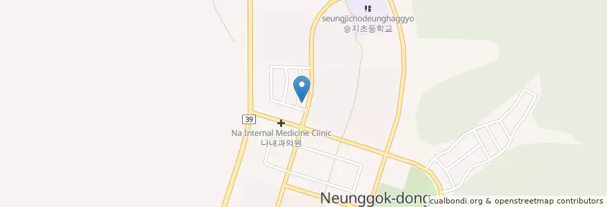 Mapa de ubicacion de 교촌치킨 en كوريا الجنوبية, 경기도, 시흥시.