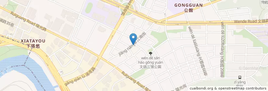 Mapa de ubicacion de 小辣椒早餐坊 en Taiwán, Nuevo Taipéi, Taipéi, 內湖區.