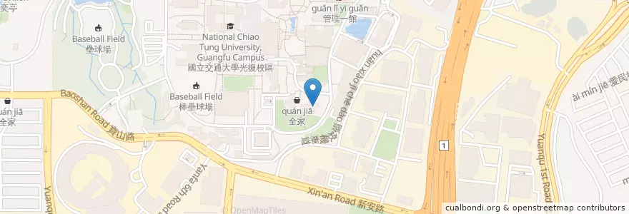 Mapa de ubicacion de 比司多 en تايوان, مقاطعة تايوان, سين شو, 東區.