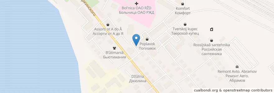 Mapa de ubicacion de СПЕКТР en Rusia, Distrito Federal Central, Óblast De Tver, Бологовский Район, Городское Поселение Бологое.