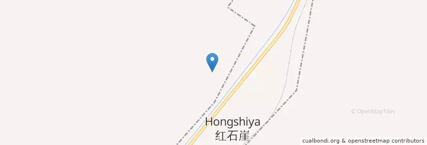 Mapa de ubicacion de 挖金湾街道 en Chine, Shanxi, 大同市, 云冈区, 挖金湾街道.