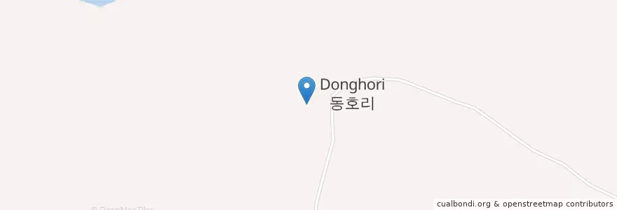 Mapa de ubicacion de 영암군 en 대한민국, 전라남도, 영암군.