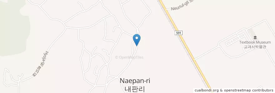 Mapa de ubicacion de 연동면 en Güney Kore, 세종, 연동면.