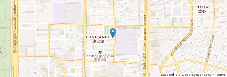 Mapa de ubicacion de 麻吉迷你鯛魚燒 en Taiwan, 新北市, Taipei, 大安區.