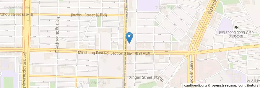 Mapa de ubicacion de 1010湘 en 台湾, 新北市, 台北市, 松山区.