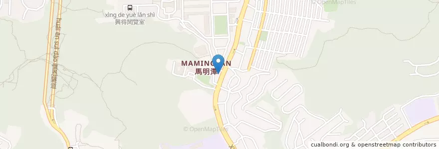 Mapa de ubicacion de 福圓號 en 台湾, 新北市, 台北市, 文山区.