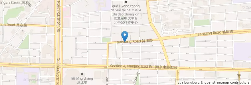 Mapa de ubicacion de 手工甜品 en Tayvan, 新北市, Taipei, 松山區.