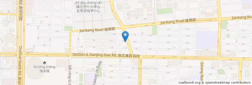 Mapa de ubicacion de 伊薩姆日式料理 en Taiwan, Nuova Taipei, Taipei, Distretto Di Songshan.