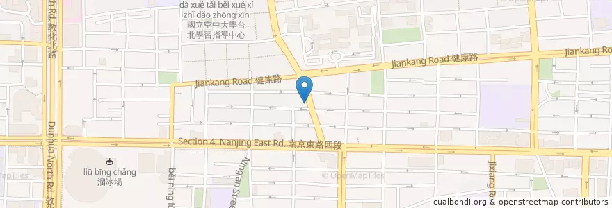 Mapa de ubicacion de 光復永和豆漿 en تايوان, تايبيه الجديدة, تايبيه, 松山區.