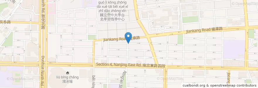Mapa de ubicacion de 8鍋臭臭鍋 en Taiwan, 新北市, Taipei, 松山區.