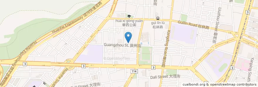 Mapa de ubicacion de 傳統狀元糕 en Tayvan, 新北市, Taipei, 萬華區.