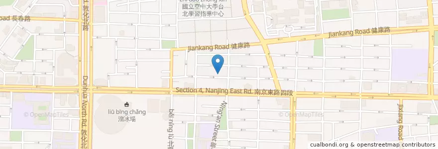 Mapa de ubicacion de 咖食堂-咖哩世界研究室 en Taiwan, New Taipei, Taipei, Songshan District.
