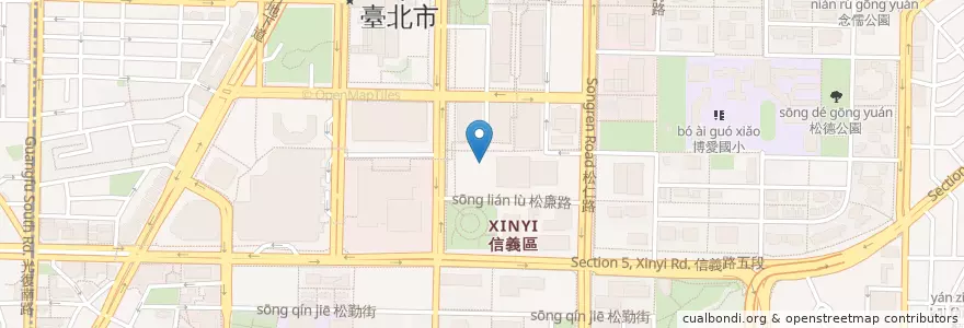 Mapa de ubicacion de 時時香 en Taiwan, New Taipei, Taipei, Xinyi District.