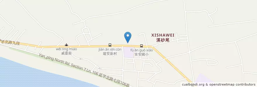Mapa de ubicacion de 徐迪手工蛋餅 en تایوان, 新北市, تایپه, 士林區.