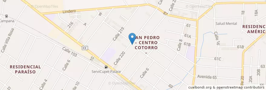 Mapa de ubicacion de MC. César en 쿠바, La Habana, Cotorro.