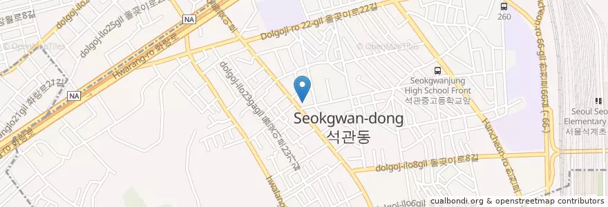 Mapa de ubicacion de SC제일은행 en Corea Del Sur, Seúl, 성북구, 석관동.