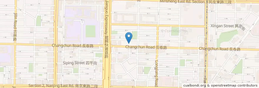Mapa de ubicacion de 悠植牙醫診所 en Тайвань, Новый Тайбэй, Тайбэй, 中山區.