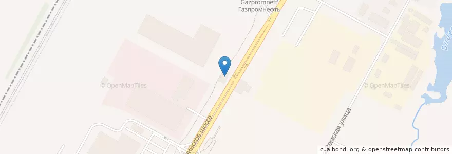 Mapa de ubicacion de Пост ДПС en Russland, Föderationskreis Nordwest, Oblast Leningrad, Sankt Petersburg, Красносельский Район, Округ Горелово.
