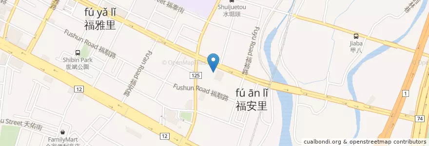 Mapa de ubicacion de Skylark en تايوان, تاي شانغ, 西屯區.