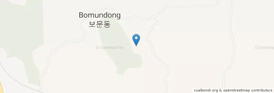 Mapa de ubicacion de 경주시 en Corea Del Sur, Gyeongsang Del Norte, 경주시, 월성동.