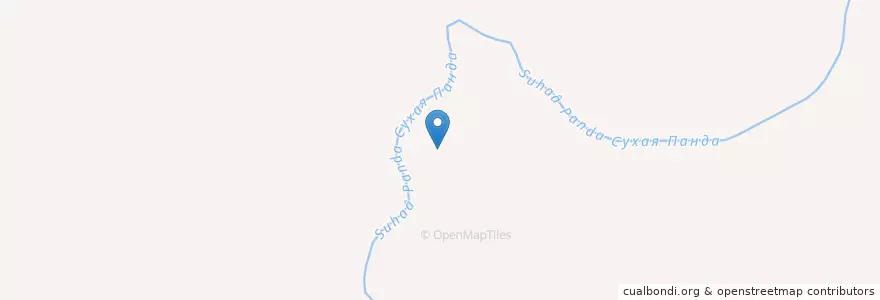 Mapa de ubicacion de Калугинский сельсовет en Rusland, Centraal Federaal District, Oblast Tambov, Инжавинский Район, Калугинский Сельсовет.