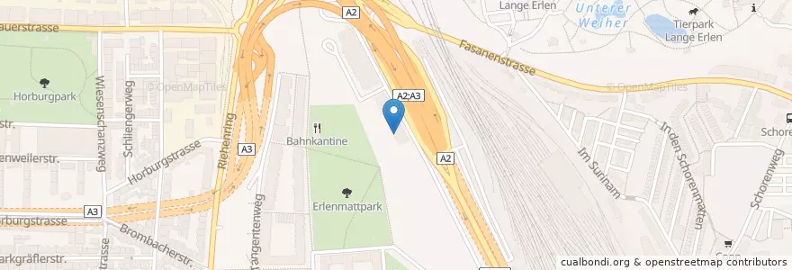 Mapa de ubicacion de SILO soulfood. en Suíça, Basel-Stadt, Basileia.