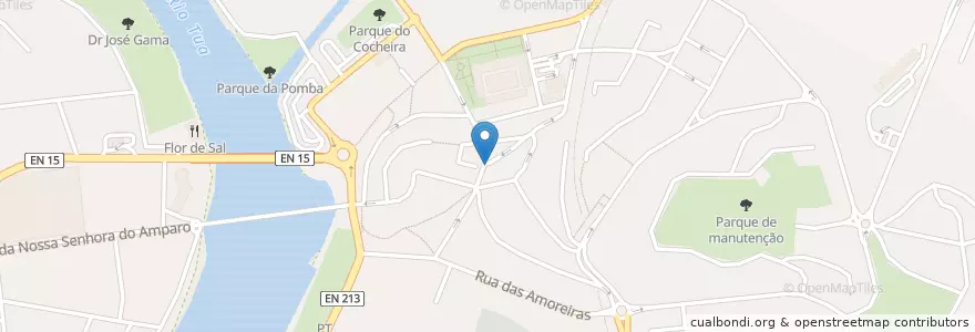 Mapa de ubicacion de Bar Formiga en ポルトガル, ノルテ, Bragança, Terras De Trás-Os-Montes, Mirandela, Mirandela.