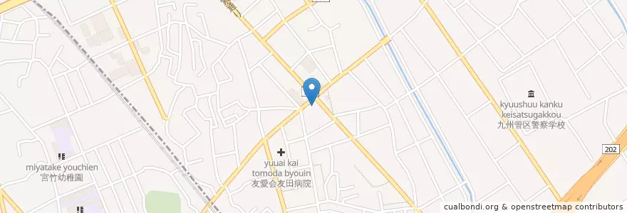 Mapa de ubicacion de すし大臣 en Giappone, Prefettura Di Fukuoka, 福岡市, 博多区.