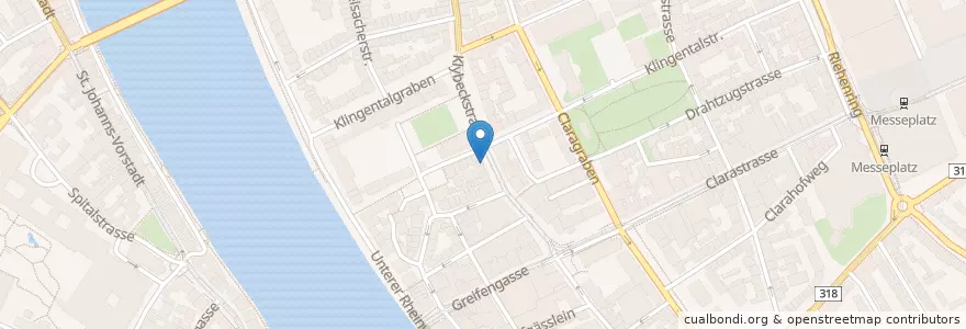 Mapa de ubicacion de Star Grill en Suiza, Basilea-Ciudad, Basilea.