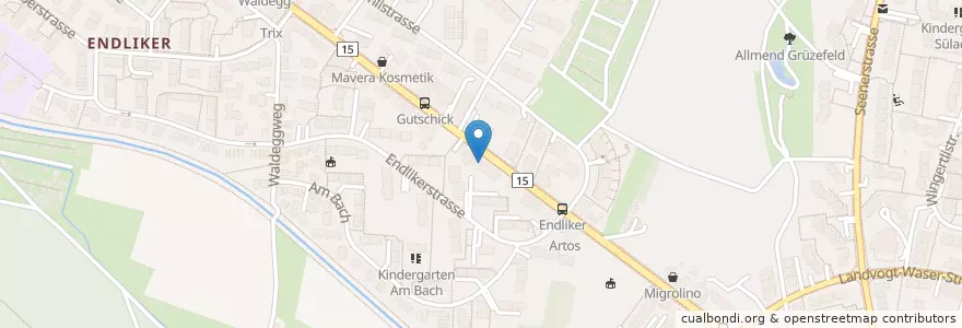 Mapa de ubicacion de Hausarztpraxis am Mattenbach en 스위스, 취리히, Bezirk Winterthur, Winterthur.