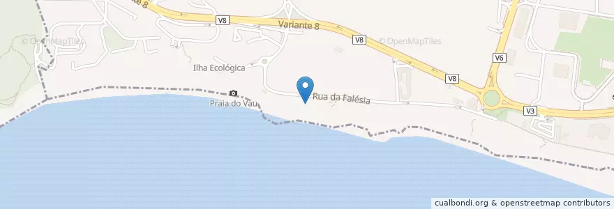 Mapa de ubicacion de Vau Steakhouse en Portekiz, Algarve, Algarve, Faro, Portimão, Portimão.