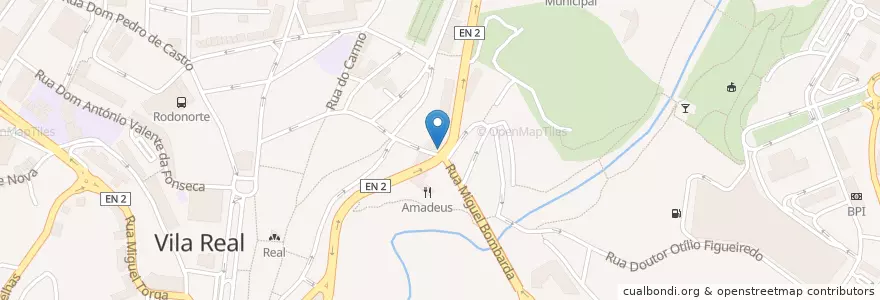 Mapa de ubicacion de Askbar en Portugal, Norte, Vila Real, Douro, Vila Real, Vila Real.