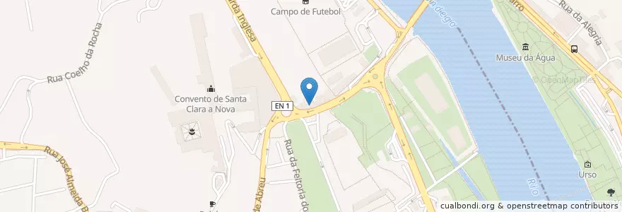 Mapa de ubicacion de Gelataria Pinguim en Portekiz, Centro, Baixo Mondego, Coimbra, Coimbra.