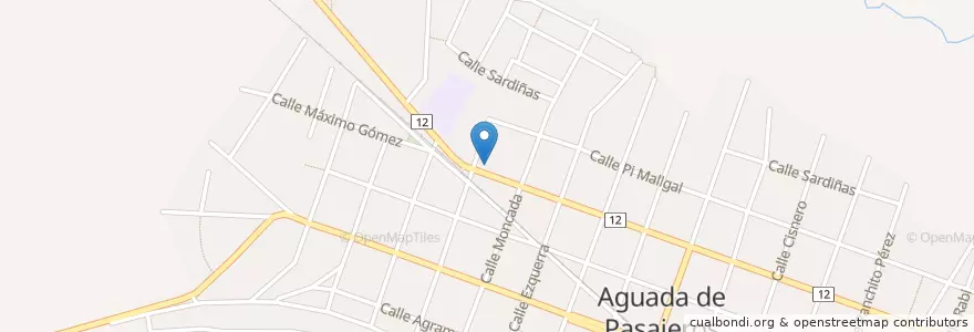 Mapa de ubicacion de CUPET Ortega en 古巴, Cienfuegos, Aguada De Pasajeros.