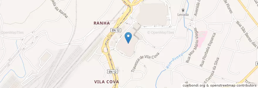 Mapa de ubicacion de Parque Nascente en Portugal, Nord, Área Metropolitana Do Porto, Porto, Rio Tinto.