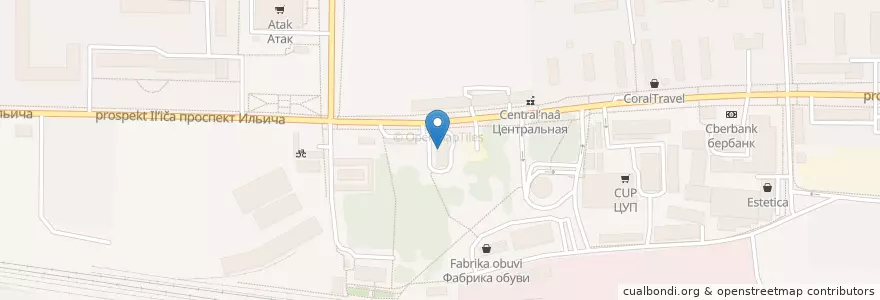 Mapa de ubicacion de Макдоналдс en 러시아, Центральный Федеральный Округ, Московская Область, Городской Округ Шатура.