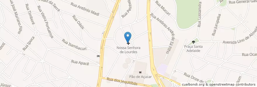 Mapa de ubicacion de Hospital São Luiz Unidade Jabaquara en البَرَازِيل, المنطقة الجنوبية الشرقية, ساو باولو, Região Geográfica Intermediária De São Paulo, Região Metropolitana De São Paulo, Região Imediata De São Paulo, ساو باولو.