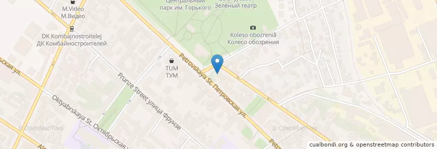Mapa de ubicacion de Ассорти en 俄罗斯/俄羅斯, 南部联邦管区, 罗斯托夫州, Городской Округ Таганрог.