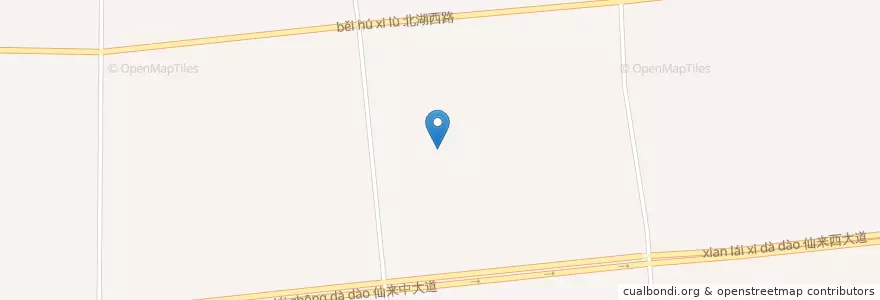 Mapa de ubicacion de 城北街道 en China, Jiangxi, Xinyu, 渝水区 (Yushui), 城北街道.