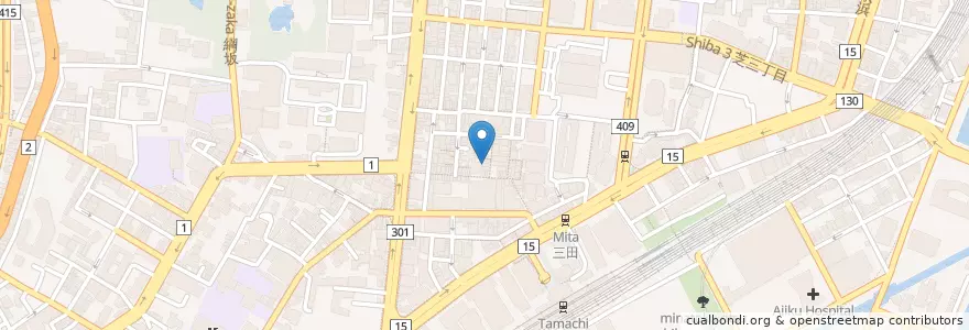 Mapa de ubicacion de Murasakiyama en Japan, Tokyo, Minato.