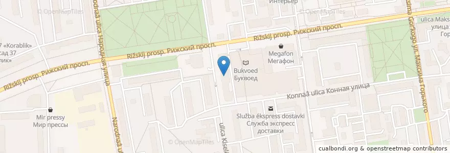 Mapa de ubicacion de Alfa-Bank en Russia, Northwestern Federal District, Pskov Oblast, Pskovsky District, Pskov.