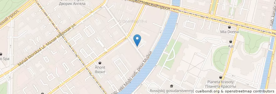 Mapa de ubicacion de Maximus en Rusland, Северо-Западный Федеральный Округ, Oblast Leningrad, Sint-Petersburg, Округ № 78.