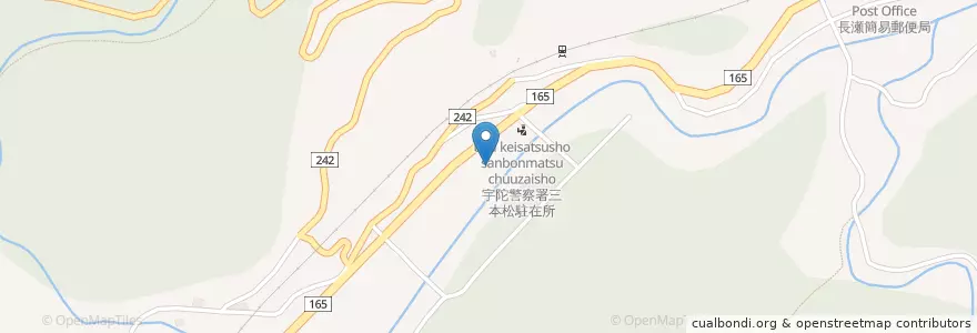 Mapa de ubicacion de 道の駅　宇陀路室生 en 日本, 奈良県, 宇陀市.